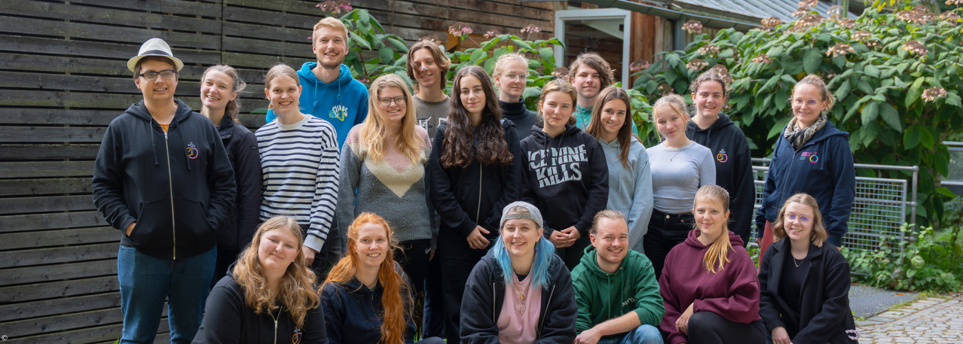 Gruppenbild der Teilnehmenden des Gremienwochenende