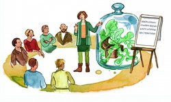 Comiczeichnung zur Präventionsschulung