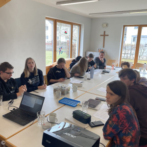 Jugendgruppe auf dem Frühjahreskonvent 