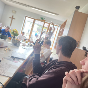 Jugendgruppe auf dem Frühjahreskonvent