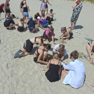 Carcassonne am Strand